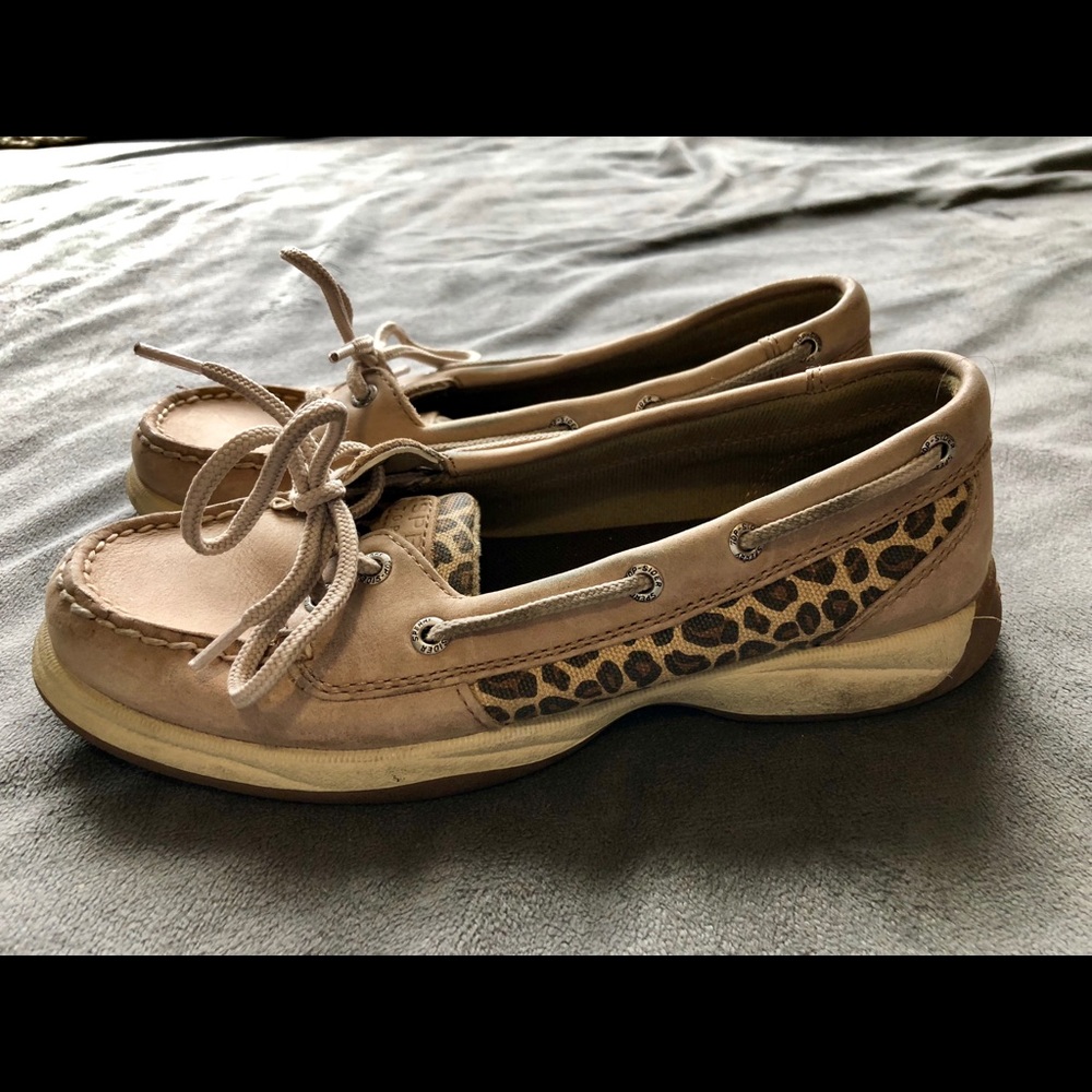 Cheetah Print Sperry Top-Sider